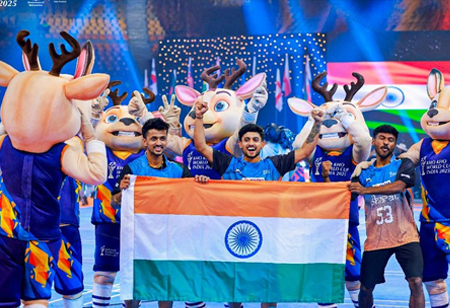 Indian Men's Team Wins Kho Kho World Cup Title Against Nepal